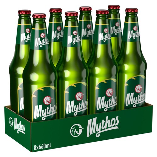 Mythos Premium Greek Lager Beer Bottle