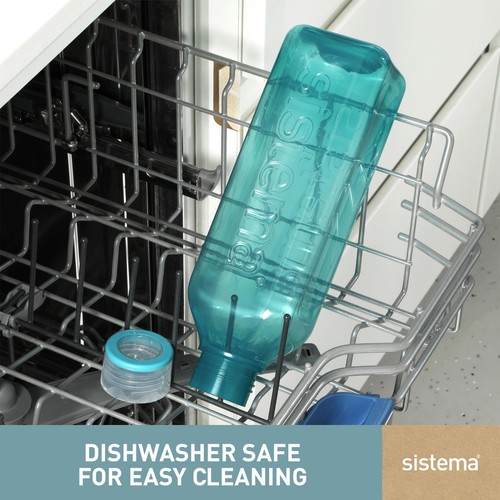 Sistema 1L Square Bottle