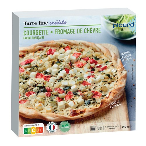 Picard Courgette and Goat's Cheese Tart 