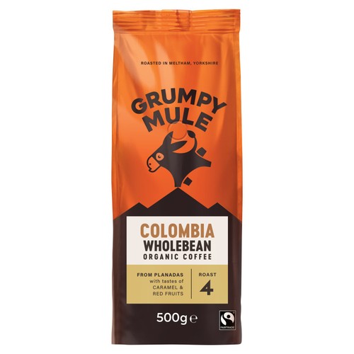 Grumpy Mule Colombia Organic Coffee Beans