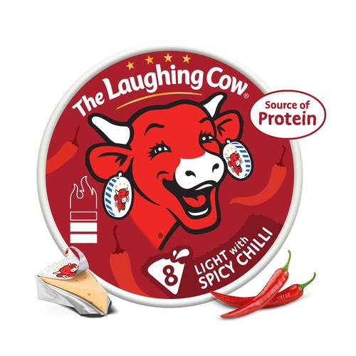 The Laughing Cow Chilli Cheese Spread Triangles