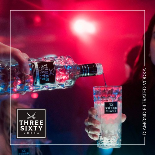 THREE SIXTY Original Premium Vodka