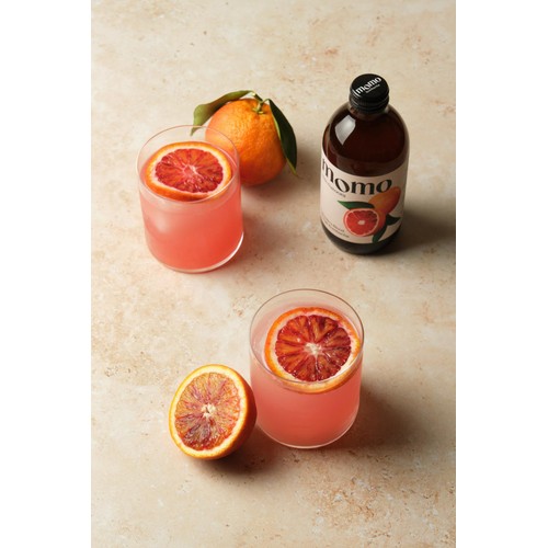 MOMO Kombucha Carmelo's Blood Orange Kombucha