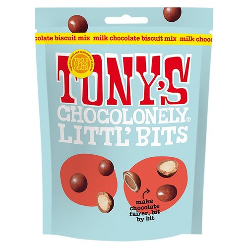 Tony's Chocolonely Littl' Bits Milk chocolate biscuit mix