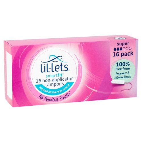Lil-Lets Super Non-Applicator Tampons