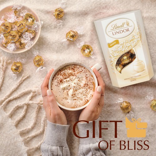 Lindt Lindor White Chocolate Truffles Box