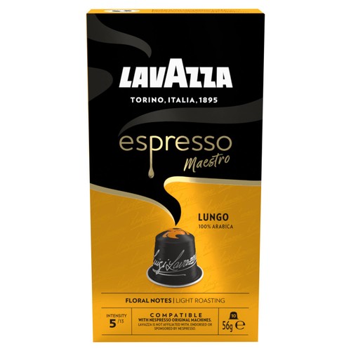 Lavazza Espresso Lungo Light Roast Nespresso Original Compatible Pack Of 60
