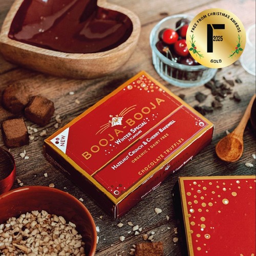 Booja-Booja Cherrybakewell & Hazelnut Eight Truffle Pack