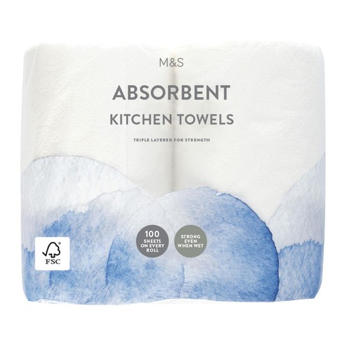 M&S Absorbent Kitchen Towels
