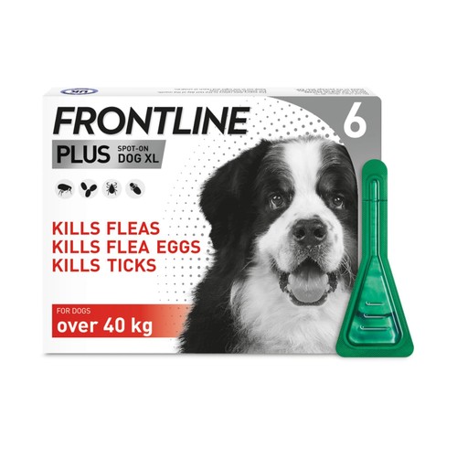 FRONTLINE Plus Flea & Tick Treatment XL Dog 40-60kg