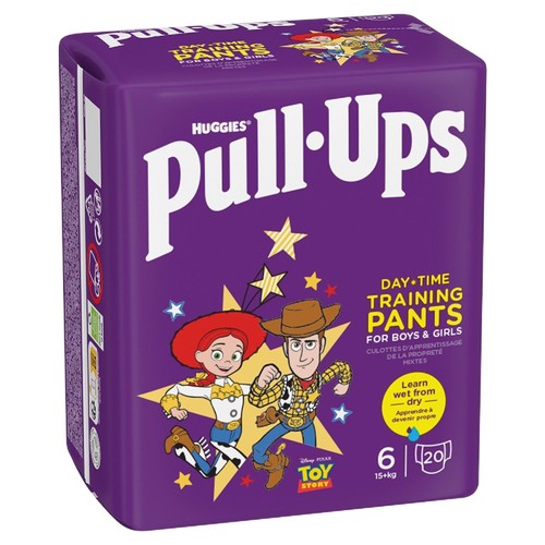 Huggies Pull-Ups Day Time Unisex Training Nappy Pants Size 6 - 20 Pants