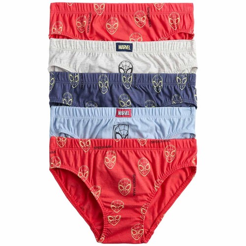 M&S Spiderman Briefs, 3-4 Years, Red Mix