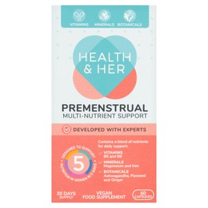 Health & Her Premenstrual Multi-nutrient Support Supplement Capsules 
