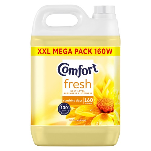 Comfort Fabric Conditioner Sunshiny Days 160 Washes