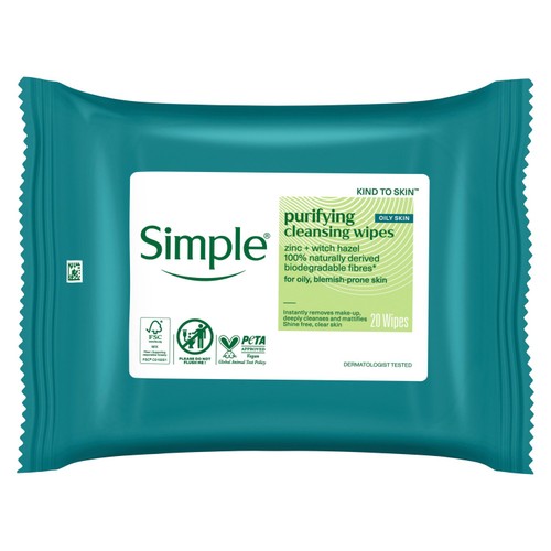 Simple Wipes Daily Detox Matte