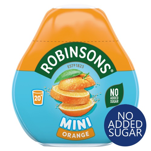 Robinsons Mini No Added Sugar Orange Squash