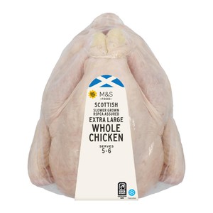 M&S Oakham Gold Extra Large Whole Chicken