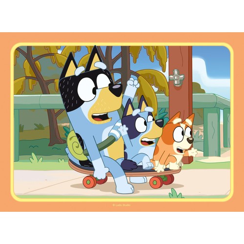 Ravensburger Bluey 4 in a Box Jigsaw Puzzles
