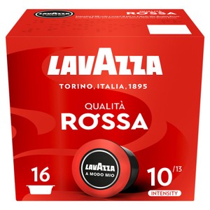 Lavazza A Modo Mio Eco Caps Compostable Lungo Dolce Coffee Capsules x 16