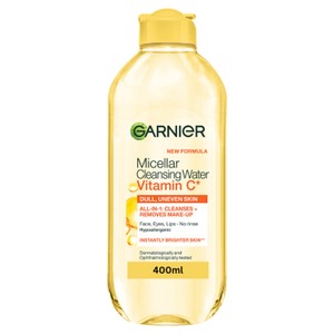 Garnier Micellar Vitamin C Water For Dull Skin Brightening Face Cleanser