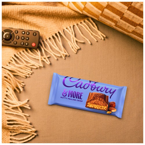 Cadbury Dairy Milk & More Nutty Praline Crisp