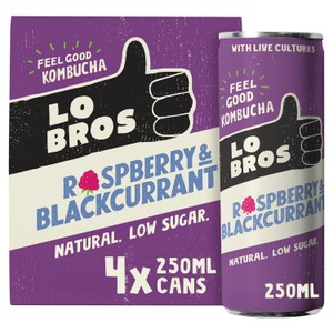 Lo Bros Kombucha - Raspberry & Blackcurrant
