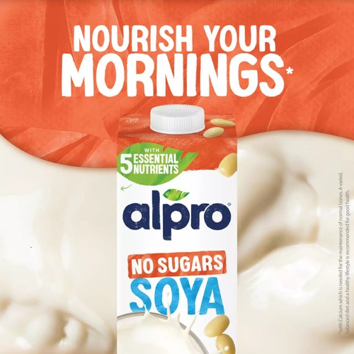 Alpro Soya No Sugar Long Life Dairy Free Drink