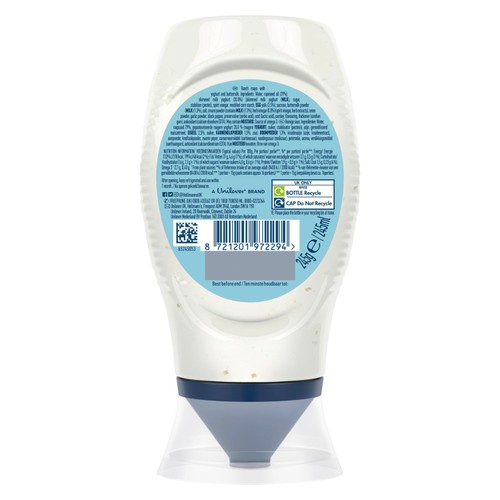 Hellmann's Creamy Ranch Mayo Squeezy