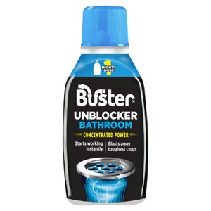 Buster Bathroom Drain Unblocker Mighty 1 Dose