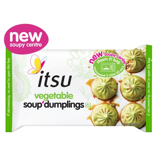 Itsu 6 vegetable soup dumplings