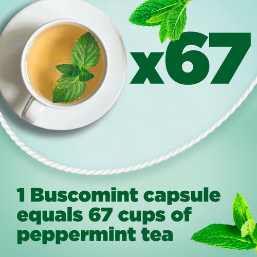 Buscomint 0.2 ml Peppermint Oil IBS Multi Symptom Treatment