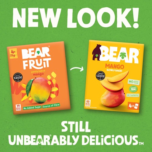 BEAR Fruit Dried Mango Multipack