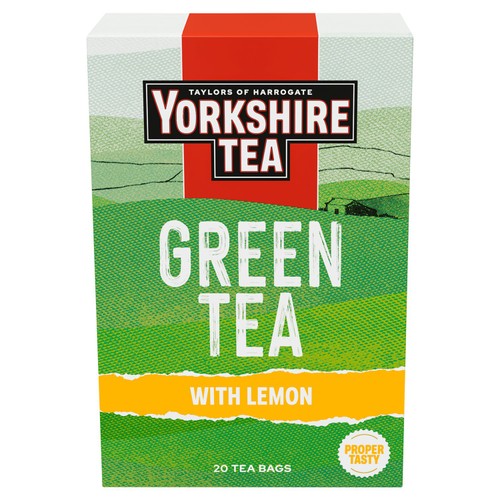 Yorkshire Tea Green Tea with Lemon Tea Bags