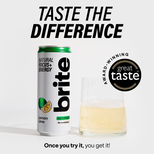Brite Natural Focus, Energy Lemon Lime