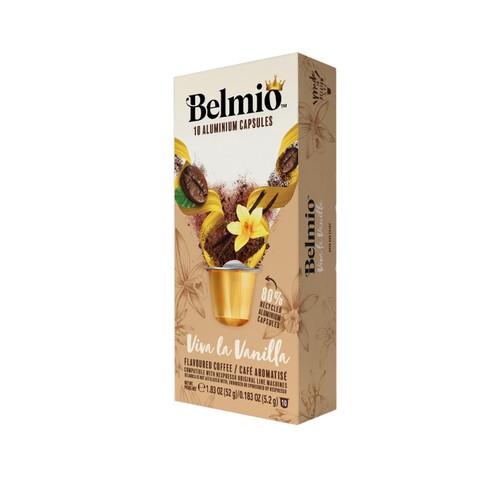 Belmio Viva La Vanilla Nespresso Original compatible Aluminium Coffee Pods