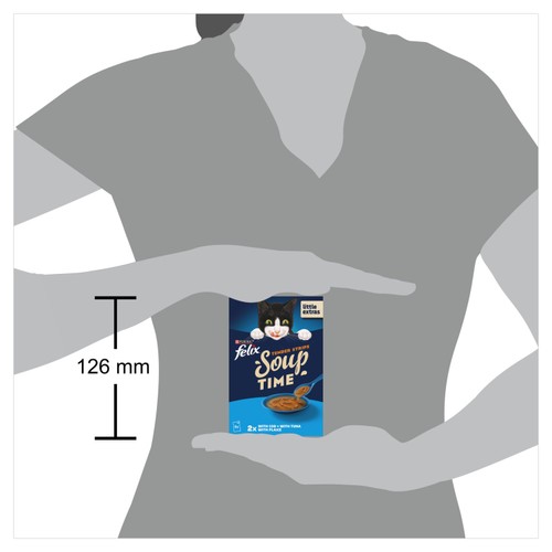 Felix Soup Tender Strips Fish Selection Wet Cat Food