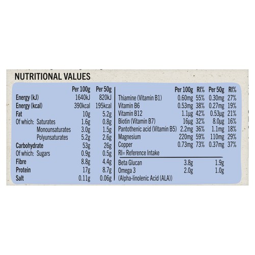 Linwoods Overnight Oats Original Energy