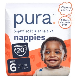 Pura Nappies Size 6 