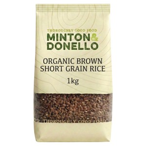 Minton & Donello Organic Short Grain Brown Rice