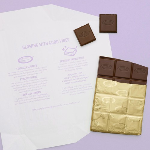Raw Halo Vegan Mylk & Vanilla Chocolate Bar