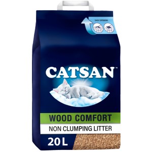Catsan Wood Comfort Non Clumping Cat Litter
