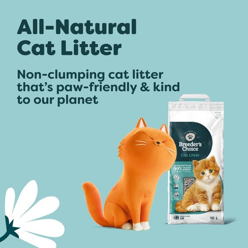 Breeder's Choice Paper Non Clumping Cat Litter (20 L)