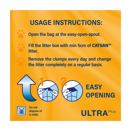Catsan Ultra Clumping Odour Control Cat Litter