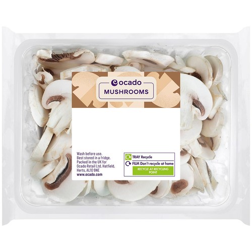 Ocado Sliced Mushrooms