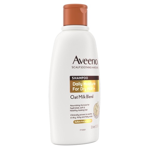 Aveeno Scalp Soothing Daily Moisture Oat Milk Shampoo for Dry Hair