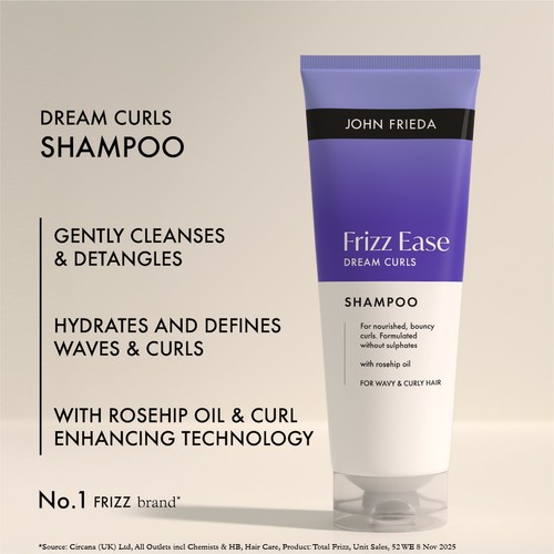 John Frieda Frizz Ease Dream Curls Curl Shampoo 