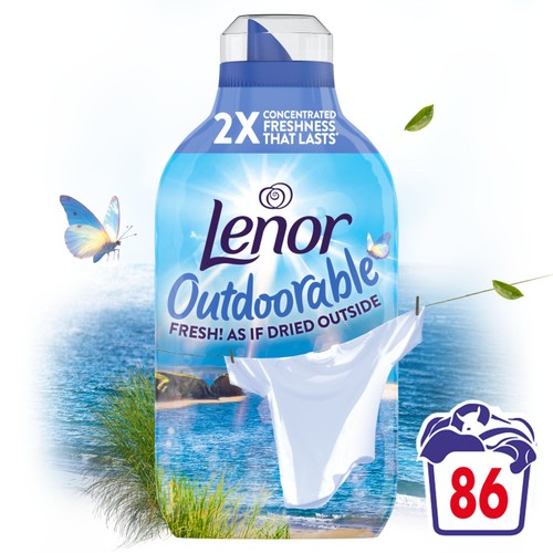 Lenor Outdoorable Fabric Conditioner Sea Breeze Stroll 86 Washes