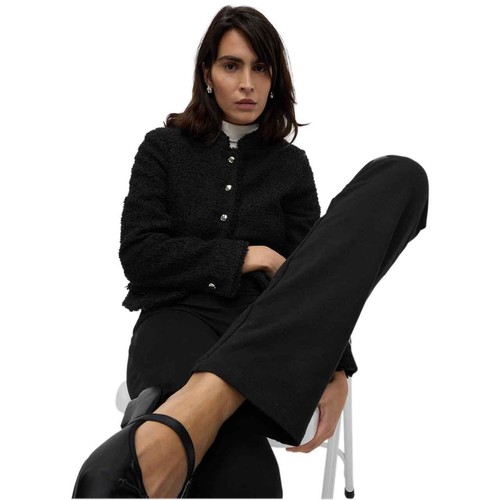 M&S Womens Cotton Rich Joggers, 14, Black