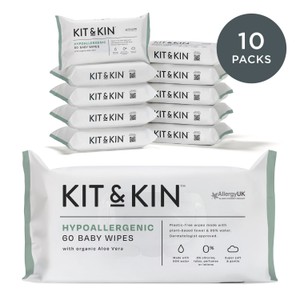 Kit & Kin Biodegradable Baby Wipes, Multipack