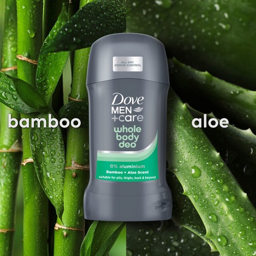 Dove Men+ 48h Whole Body Stick Bamboo & Aloe